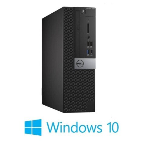 Calculatoare Dell OptiPlex 7050 SFF, Quad Core i5-6500, 8GB DDR4, Win 10 Home